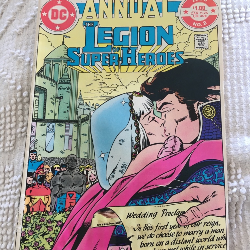 The legion of super heroes #2 1983